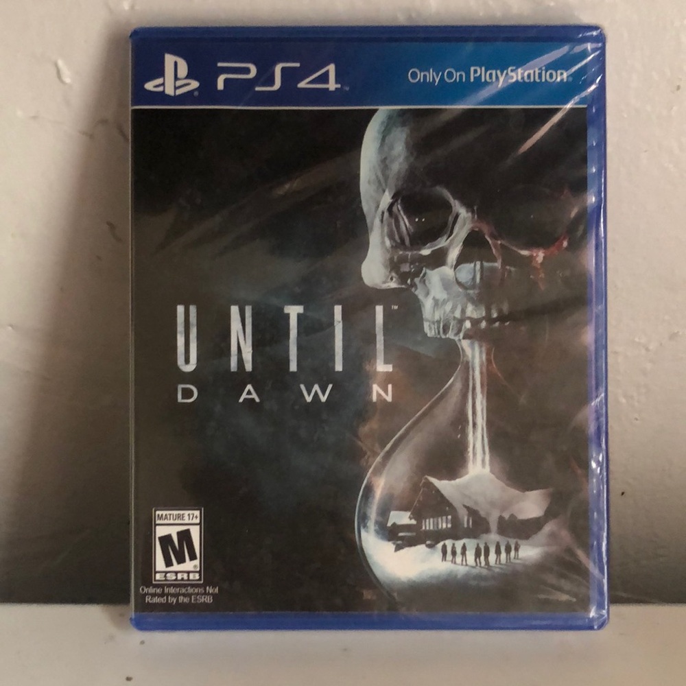 Until Dawn - PlayStation 4 -  [ First Print Blue Case ] (PS4) Brand NEW